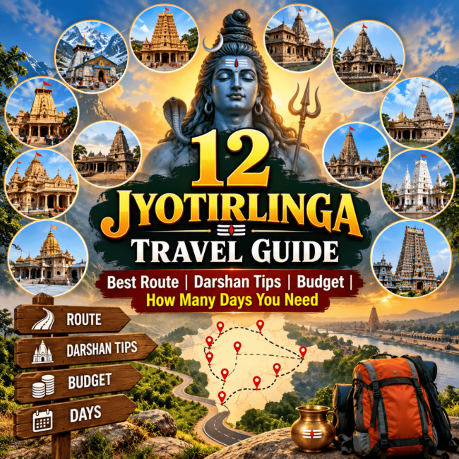12 Jyotirlinga Travel Guide: Best Route, Darshan Tips, Budget, and How Many Days You Need